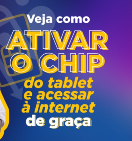 Veja como ativar o chip do tablet e acessar à internet de graça